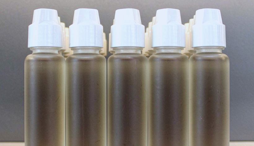 EU TPD Tested E Juice packaging detail