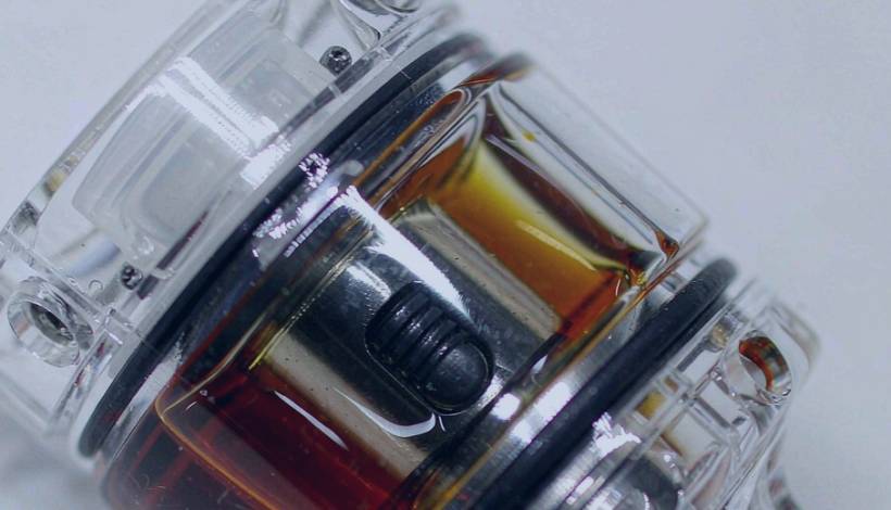 EU TPD Tested E Juice packaging detail